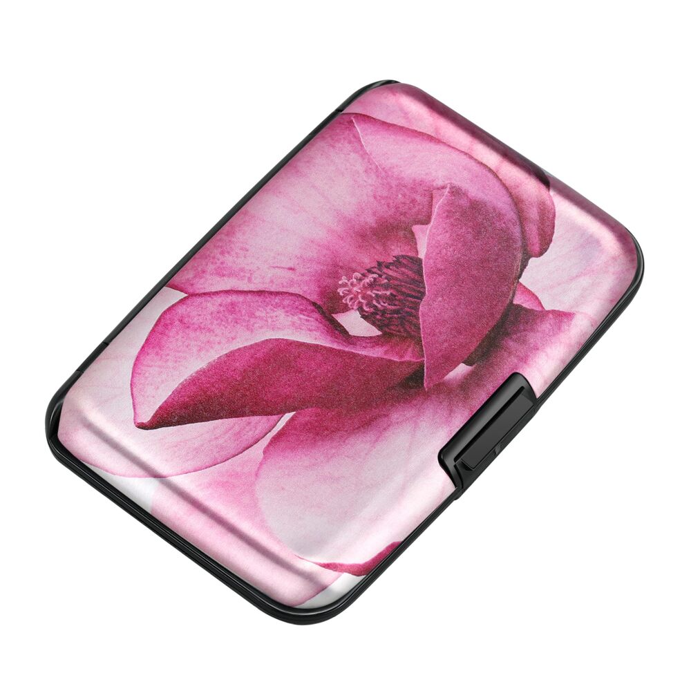 8568 Mini RFID Aluminum Wallet Credit Cards Holder Business Card Case Metal